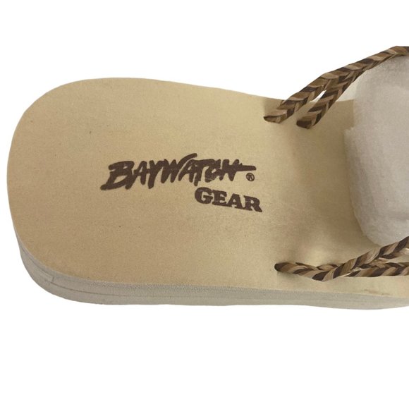 Rare Baywatch Gear • Vintage 90s • Y2K Platform Chunky Slide Sandals • Women's 8 - Picture 4 of 9